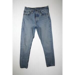 Levi’s Premium 501 Skinny Jeans Button Fly Light Wash | Women’s 26